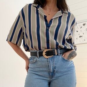 The kooples silk button up shirt